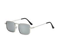 Limtula Occhiali da unisex dalla forma quadrata, comodi da | Occhiali antiriflesso con aste in metallo per ciclismo, streetwear, attività all ' aperto, accessorio