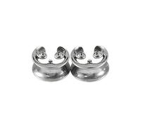 Limtula Orecchini a forma U con viso gatti Stili punk Gioielli per corpo Stretching Espansore per donne Uomini Accessori per corpo U regolabili per piercing all ' orecchio