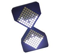 Limtula Orologio da tavolo a clessidra da 1-30 minuti con 128 perline LED e cubi flussi dinamici Funzione timer Regalo per ragazza Ragazzo Luce notturna a led