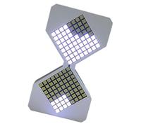 Limtula Orologio da tavolo a clessidra da 1-30 minuti con 128 perline LED e cubi flussi dinamici Funzione timer Regalo per ragazza Ragazzo Luce notturna a led