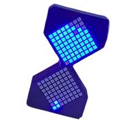 Limtula Orologio da tavolo a clessidra da 1-30 minuti con 128 perline LED e cubi flussi dinamici Funzione timer Regalo per ragazza Ragazzo Luce notturna a led