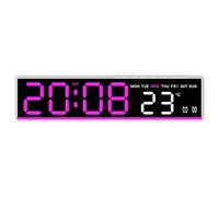 Limtula Orologio elettronico Multifunzionale Include Timer Allarme e Display della Temperatura Tecnologia Sveglia Intelligente Sveglia mattutina Delicata con Temperatura