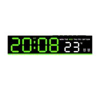 Limtula Orologio elettronico Multifunzionale Include Timer Allarme e Display della Temperatura Tecnologia Sveglia Intelligente Sveglia mattutina Delicata con Temperatura