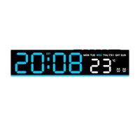 Limtula Orologio elettronico Multifunzionale Include Timer Allarme e Display della Temperatura Tecnologia Sveglia Intelligente Sveglia mattutina Delicata con Temperatura