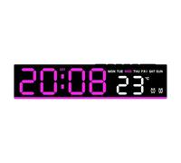 Limtula Orologio elettronico Multifunzionale Include Timer Allarme e Display della Temperatura Tecnologia Sveglia Intelligente Sveglia mattutina Delicata con Temperatura