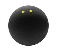 Limtula Palla da squash singola per sostituzione rapida, palla in gomma con doppio punto giallo da 38 mm per allenamento indoor, allenamento avanzato e preparazione degli esercizi
