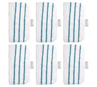 Limtula Panno per Scopa Lavabile Cuscinetto per Scopa Riutilizzabile Tampone Efficace per la Pulizia del Pavimento Accessori per Scopa a Vapore Panni riutilizzabili con Texture in Microfibra