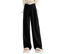 Limtula Pantaloni da gravidanza ad alta elasticità per la fase avanzata con vita regolabile Caratteristica Morbido tessuto traspirante per maternità Comfort Pantaloni premaman comodi, Nero , XXL