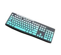Limtula Pellicola per Tastiera in Silicone per K200 K260, Gradient Mint | K275 Colore opzionale Resistente alla polvere e danni liquidi