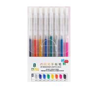 Limtula Penna gel colorata retrattile con inchiostro luccicante punta da 1,0 mm per diario taccuino planner prendere appunti scrapbooking ergonomico per studenti