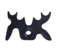 Limtula Peso Poggia Stecca da Biliardo Ponte Slip-on Mooseheads Portatili Testa a Ponte Porta Stecche da Biliardo in plastica Facile da Usare Testa da Biliardo in plastica Slip-on