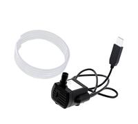 Limtula Pompaggio Immersione in plastica USB da 5 V con Cavo USB da 2 M Perfetto per fontane idroponiche e per Animali Domestici Accessori per pompaggio ' Acqua