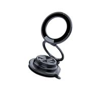 Limtula Porta cellulare magnetico generale per auto, rotazione a 360 gradi, regolabile, supporto per parabrezza, con potenti ventose, supporto magnetico per telefono, navigazione per auto
