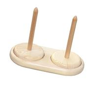 Limtula Porta del Filo in Legno Dispenser Desktop Spool Portable E per Filo A Maglia all'Uncinetto