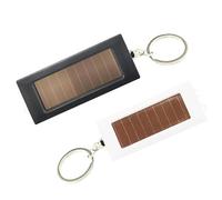 Limtula Portachiavi a LED a energia solare, portatile, strumento per escursioni, escursioni e sopravvivenza, portachiavi con luce LED per avventure notturne e uso in crisi