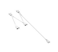 Limtula Prestazioni silenziose Cavo prolunga Regolabile per Ventola Raffreddamento a 4 Pin Cavo sdoppiatore per Ventola a 4 Pin Estensione da 11, 81 Pollici / 30 cm