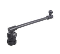 Limtula Prolunga per supporto per telefono per auto girevole a 360°, adattatore per testa a da 17 mm femmina a maschio, lunghezza 20 cm, per soluzione montaggio per presa d ' per auto, asta