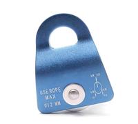 Limtula Puleggia Discendente in Alluminio Adatto per La Discesa Arrampicata All'aperto E Le Alte Quote qualità con Puleggia in Alluminio Grado Spedizione capacità 2000 kg