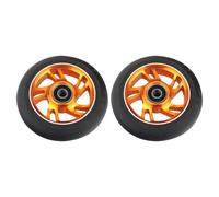 Limtula Ruota per scooter da 100 mm con design precisione, A | Cerchi in lega alluminio leggeri, pneumatici in PU e rotolamento regolare per skateboard e scooter