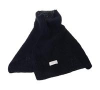 Limtula Sciarpa a collo in unita per donna Spalla invernale calda scialle oversize con spalla avvolgente Mantella lavorata a maglia Poncho Scialle in misto lana, Black