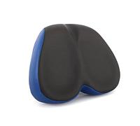 Limtula Sella per Bicicletta Ispessita Sella per Bici Senza Naso Sella per Ciclismo Oversize Comfort Cuscino per Sedile per Bici Traspirante Cuscino per Cuscino Ampio Oversize