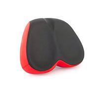 Limtula Sella per Bicicletta Ispessita Sella per Bici Senza Naso Sella per Ciclismo Oversize Comfort Cuscino per Sedile per Bici Traspirante Cuscino per Cuscino Ampio Oversize