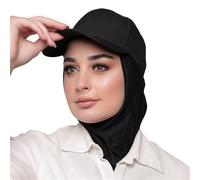 Limtula Set cappello e sciarpa da baseball con scialle leggero per donna che offre comfort Sciarpa hijab sportiva da donna Hijab Sport