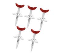 Limtula Set con Palla per Colpi ripetibili, Confezione da 5 da Pratica in Nylon con Guide Altezza e Set da Golf a Tazza Larga con Linee Guida visibili con Linee Guida