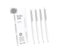 Limtula Set di 4 penne a sfera con cuscinetto da 0,5 mm, gel nero, ideali per prendere appunti prolungati, cancelleria ergonomica da ufficio