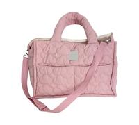 Limtula Spaziosa borsa trapuntata alla moda borsa a tracolla per pendolarismo shopping o viaggio pratiche borse ascellari spaziosa morbida borsa per pannolini, A, One Size