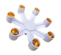 Limtula Splitter portalampada 2/3 / 4/5 / 6 /, convertitore Adattatore portalampada E26 / E27, convertitore Lampadina LED con Base Standard Convertitore LED