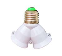 Limtula Splitter portalampada 2/3 / 4/5 / 6 /, convertitore Adattatore portalampada E26 / E27, convertitore Lampadina LED con Base Standard Convertitore LED