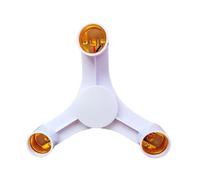 Limtula Splitter portalampada 2/3 / 4/5 / 6 /, convertitore Adattatore portalampada E26 / E27, convertitore Lampadina LED con Base Standard Convertitore LED