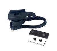 Limtula Staffa per lampada del faro ricambio per biciclette Supporto per faro per biciclette Staffa montaggio per luce anteriore per lampada regolabile BL12