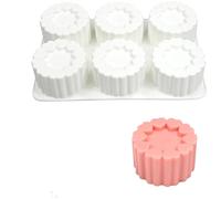 Limtula Stampi per torte in silicone a forma mousse per artigianato, A | Ideale per preparare candele cioccolato e dolci creativi a casa, facile da pulire e conservare per riunioni