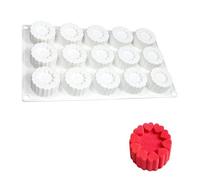 Limtula Stampi per torte in silicone a forma mousse per artigianato, B | Ideale per preparare candele cioccolato e dolci creativi a casa, facile da pulire e conservare per riunioni