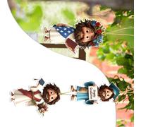 Limtula Statuetta del Santo Padre di Laurea 2D in acrilico piatto da appendere ornamento per decorazioni portachiavi laureati laureati liceo