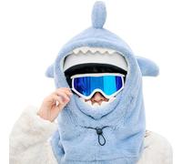 Limtula Stili Maschera da Sci Caschi Copertine Pullover in Peluche Cappello da Cacciatore per Calore Sport Invernali attività Sci Copricapo Accessorio da Sci Unisex