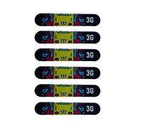 Limtula Strisce adesive adesive del nastro dell'equilibrio di durevolezza delle strisce di tennis dei sistemi di peso delle racchette regolabili