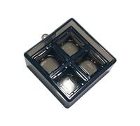 Limtula Supporto Base per Tester con Interruttore a Chiave per Tastiera Meccanica a 4 Slot per confronto scrivania, Ordine Raccolta e utilizzo per Trasporto