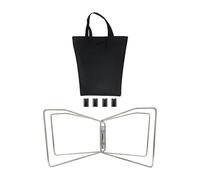 Limtula Supporto Base Pieghevole in Acciaio Inossidabile per La Scatola da Stoccaggio da Campeggio Superfici Non Colpite con Sacchetto Trasporto Portatile Incluso Le Staffe Supporto per La Scatola