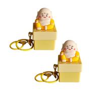 Limtula Supporto elettronico multifunzionale per voce, design robusto, catena in gomma robusta con portachiavi interattivo a LED, A, Taglia unica