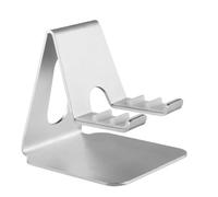 Limtula Supporto per telefono da tavolo Angoli regolabili Supporto per cellulare Supporto per tablet da tavolo Supporto in alluminio per guardare videotelefono dal in metallo