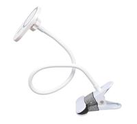 Limtula Supporto per telefono magnetico da auto con braccio flessibile a collo cigno Base a clip regolabile a 360° per supporto da tavolo regolabile per telefono cellulare da 4-7 pollici