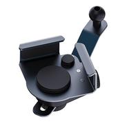 Limtula Supporto per telefono per auto aggiornato Staffe in alluminio regolabili in altezza Supporto per telefono cellulare per cruscotti curvi Morsetto da 17 mm Supporto per auto generale