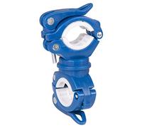 Limtula Supporto per torcia, supporto universale per torcia, staffa montaggio per bicicletta, clip per torcia, manubrio per bici