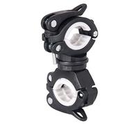 Limtula Supporto per torcia, supporto universale per torcia, staffa montaggio per bicicletta, clip per torcia, manubrio per bici