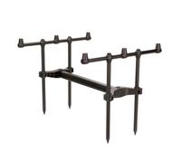 Limtula Supporto Porta Canna da Pesca alla Carpa per Pescatori costieri | Set doppie con appoggio, perni messa a, telaio supporto portatile