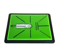 Limtula Tappetino per marcatura oscillante con Linee | Base presa in silicone, campo reversibile per i dischi oscillanti, facile da trasportare e riporre tra i luoghi