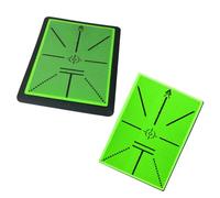 Limtula Tappetino per marcatura oscillante con Linee | Base presa in silicone, campo reversibile per i dischi oscillanti, facile da trasportare e riporre tra i luoghi